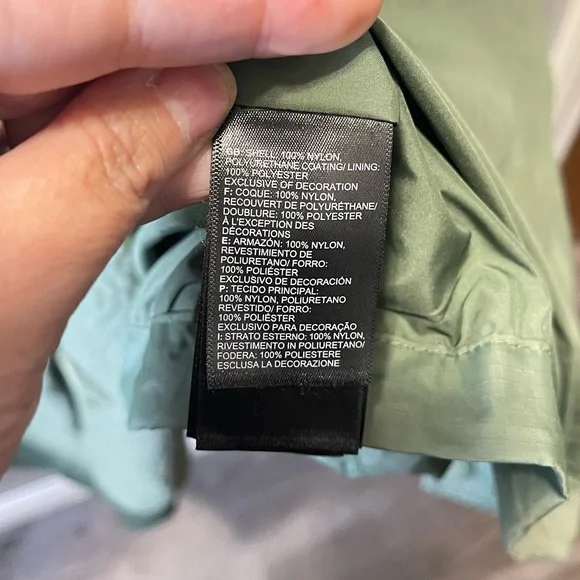 The North Face Men's Sequoia Tri Climate 3 in 1 Fleece Waterproof Coat Thyme XXL